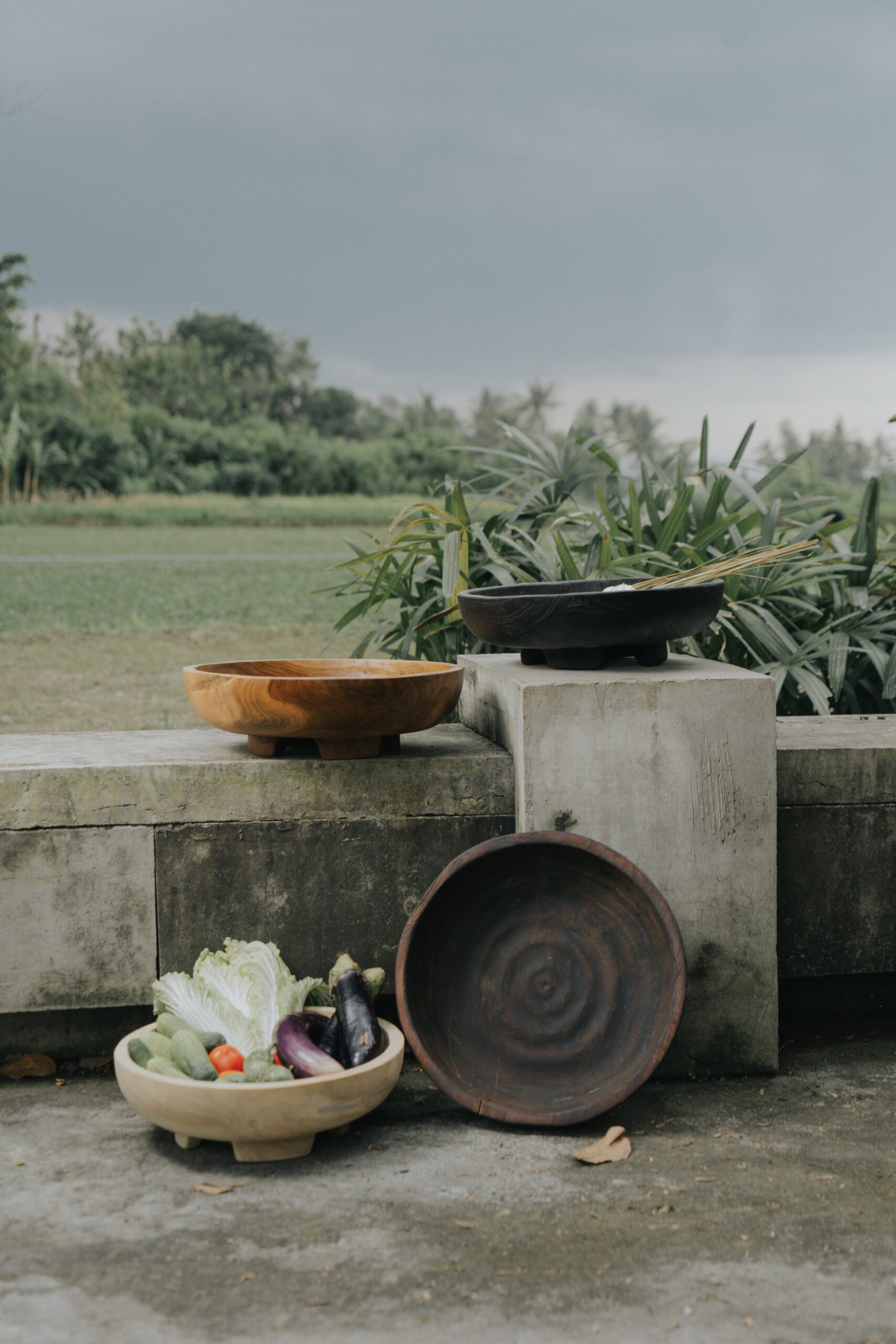 wooden bowl